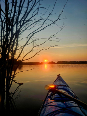 Solstice sunrise paddle