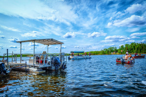 several fishing camps have boats at Bell Falls