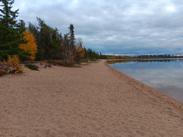 The beautiful sandy beach!