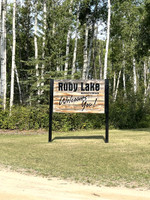 Ruby Lake welcome sign.