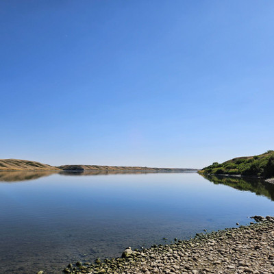 Duncairn Reservoir, looking South 