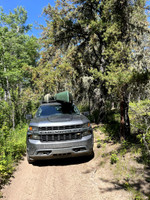 Road/trail on the way to the beach.