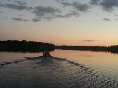 Taken from the dock of our trappers cabin at Piprell Lake
