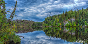 View from the portage 