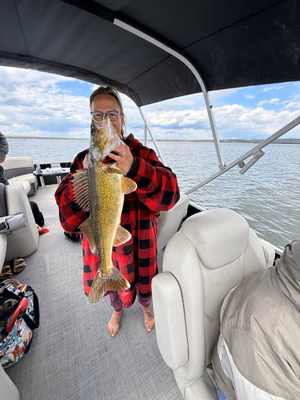 Caught May 22/26 with ice still on the lake!