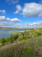 Lookout over the lake from the hills.