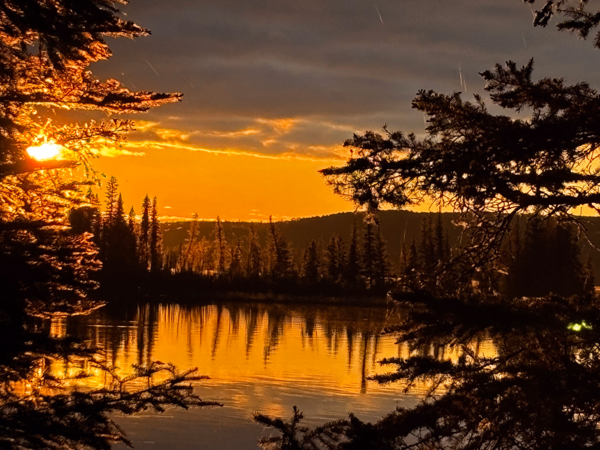 Beautiful lookout from one of Narrows campsite