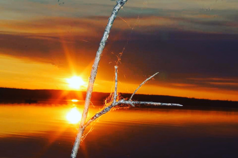 Beautiful Evening sunset at Lower Fishing Lake a couple of years ago Beautiful Evening sunset at Lower Fishing Lake a couple of years ago