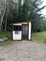 Fish filleting shack.