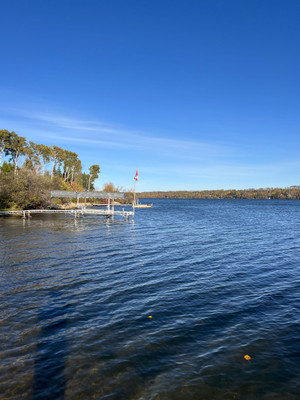 View of lake from the launch.