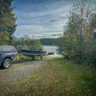 Boat launch and dock