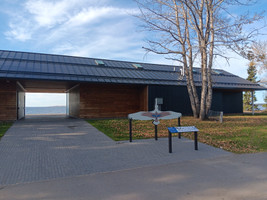 Change-room/bathroom at the main beach