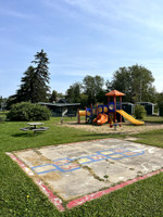 Playground at beach.