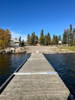 Cement launch and dock.