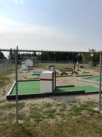 Mini-golf course.