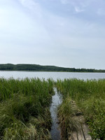 Launch site into the lake.