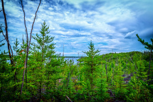 portage near Sawatzky rapids