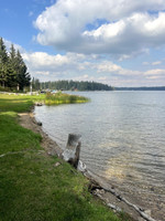 Lake shoreline.