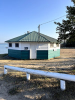 Change room at beach.