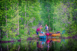 portage leaving upper waddy lake