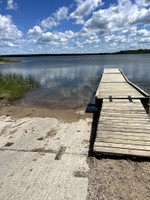 Boat launch and dock.