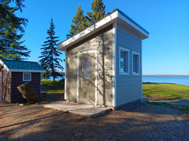 Fish cleaning shack