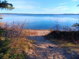 Lake access for water craft.