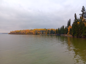 View of the lake from the launch.