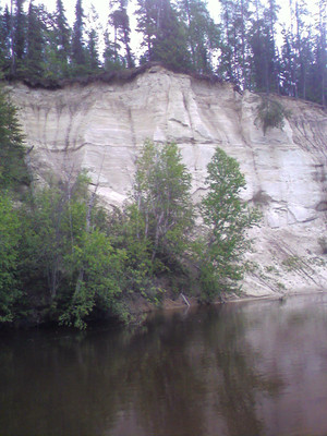 Nipekamew Sand Cliffs - Nipekamew River