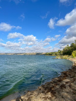 Lake shoreline