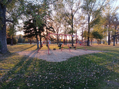 Playground at the beach.