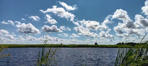 A beautiful day at Kipling Reservoir, even though we catch anything.