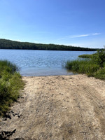 Small boat launch in the subdivision.