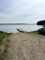 Boat launch approach.