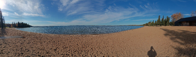 Panorama of the main beach