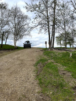 My truck at the boat launch.