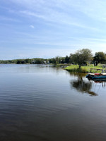 Lake shoreline.