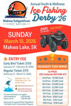 Poster for Makwa Sahgaiehcan First Nation Ice Fishing Derby