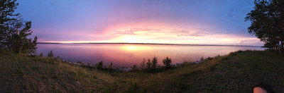 Panorama picture off the lookout point.
