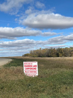 Campground sign.