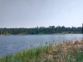 View of the lake