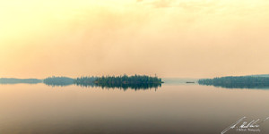 heavy smoke from not so distant fires