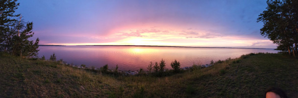 Panorama picture off the lookout point.