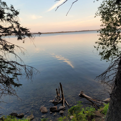 Views from campsite in Fern.