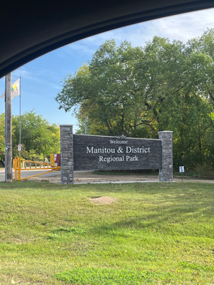Regional Park sign.