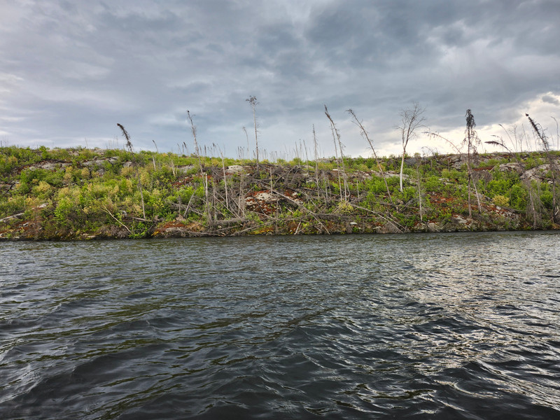 French Lake along the Stewart River route