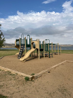 Playground at beach.