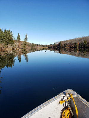 Fall fishing at Deer Lake 2025