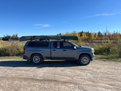 My truck at the boat launch.