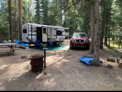 Unserviced campsites